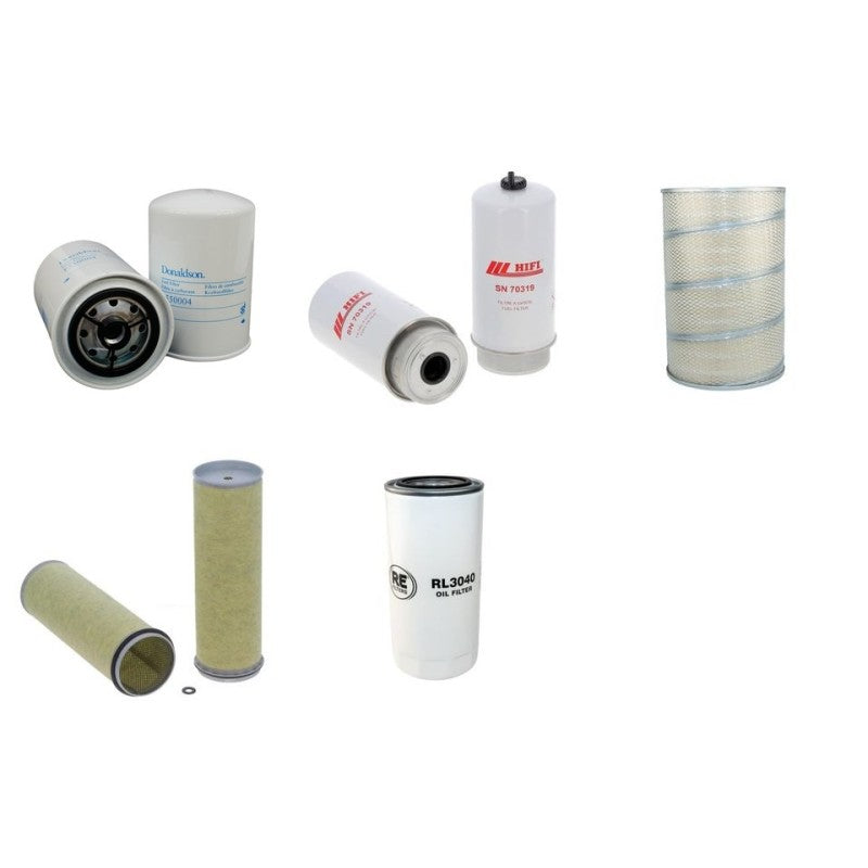 DEUTZ 6060HTS Filter Service Kit Air Oil Fuel Filters w/Deutz TDC L6 6.1 249PS Eng.