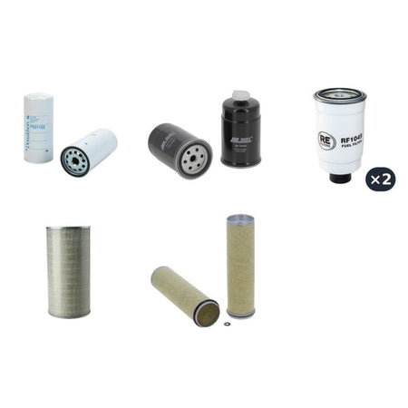 DEUTZ DX230 Filter Service Kit Air Oil Fuel Filters w/Deutz BF6L913 Eng. YR 05.78-01.86