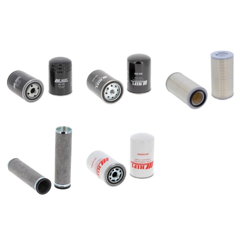 Deutz DX 3.80 Filter Kit with Deutz F4L913 engine 1985-1990