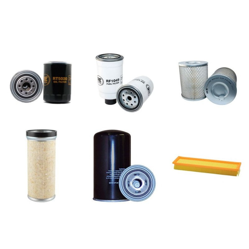 DEUTZ DX3.80S Filter Service Kit w/Deutz F4L913 Eng. YR 05.86- 75 CH