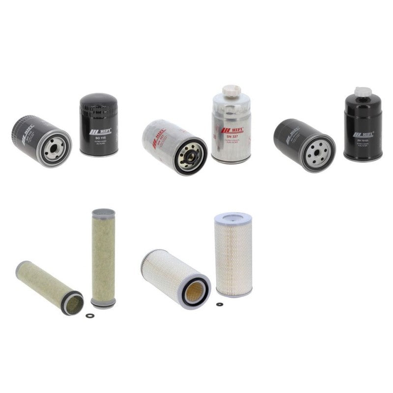 Deutz DX 4.78 AGROSTAR Engine Filter Kit with Deutz BF4L913 engine 1993-1993