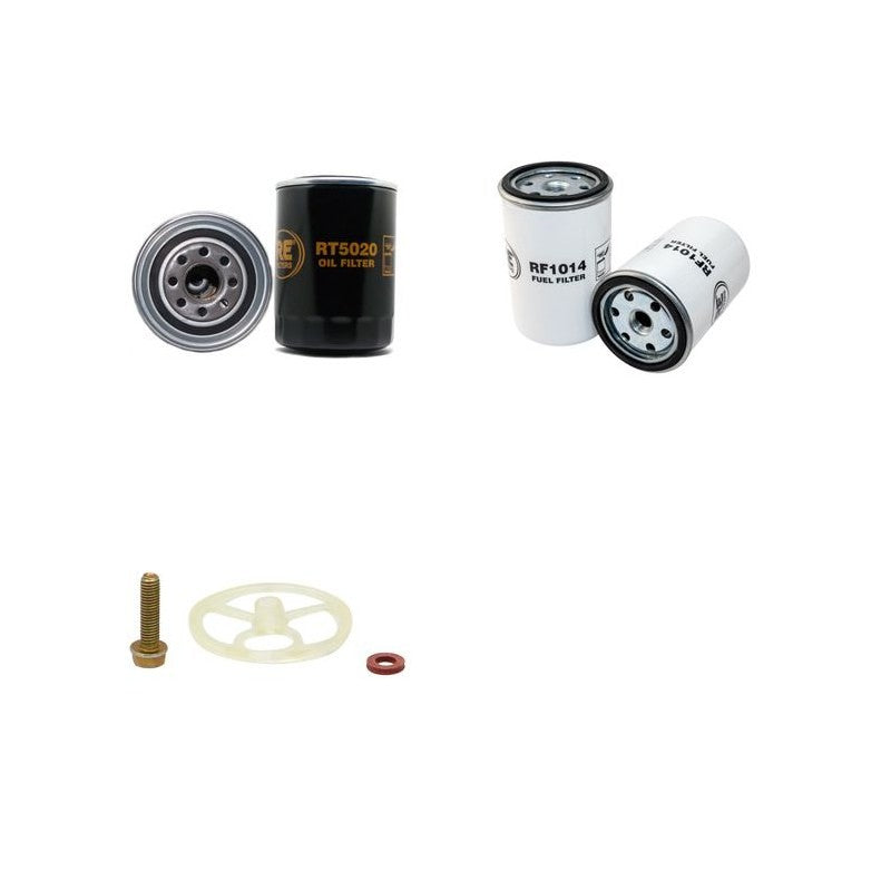 DEUTZ F4L912 Filter Service Kit w/4 CYL 3770CMC Eng. 43.5 CH