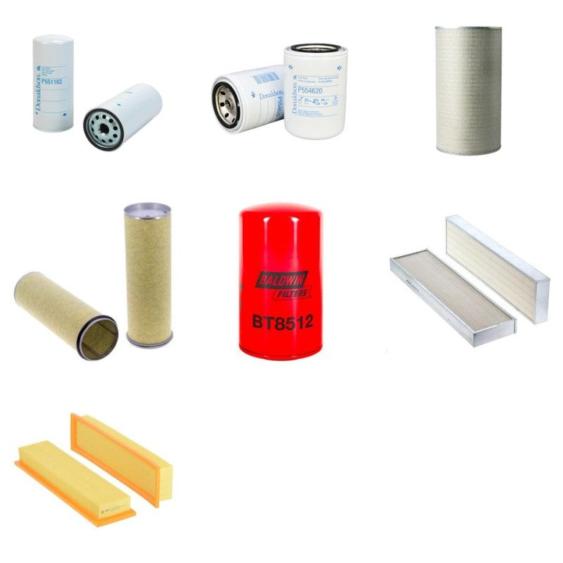 DEUTZ TOPLINER XL8XL Filter Service Kit w/Deutz BF6M1015C Eng. YR 1998-