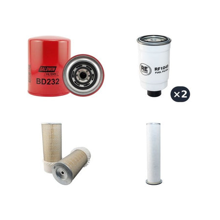 DIECI 35.13T Filter Service Kit Air Oil Fuel Filters w/Iveco AIFO 8045E00TURBO Eng.