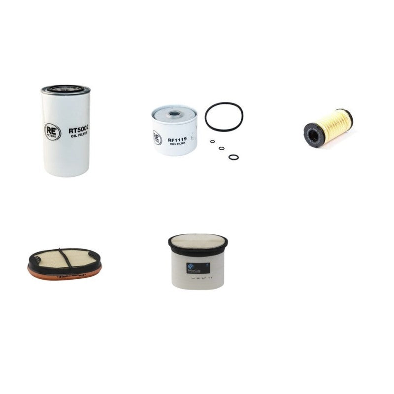 DIECI AGRIFARMER 26.6 Filter Service Kit Air Oil Fuel Filters w/Perkins 1104D-44T Eng.
