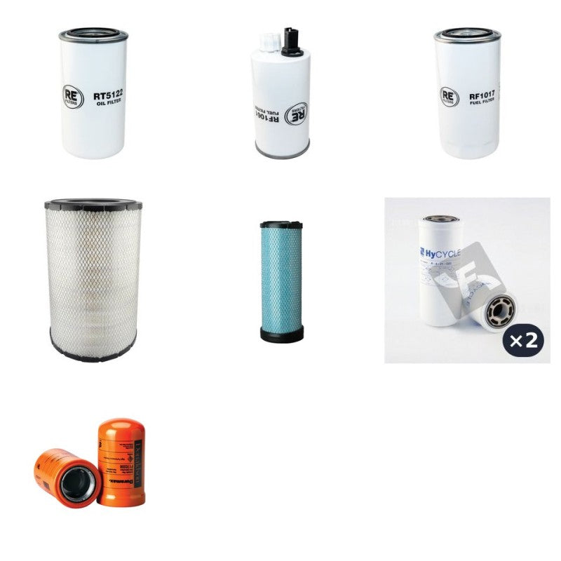 DITCH WITCH JT4010 MACH1 Filter Service Kit with Cummins Qsb 67 Eng
