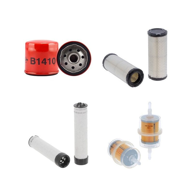 Ditch Witch R 300 Engine Filter Kit with Kohler Command Pro engine 2013-