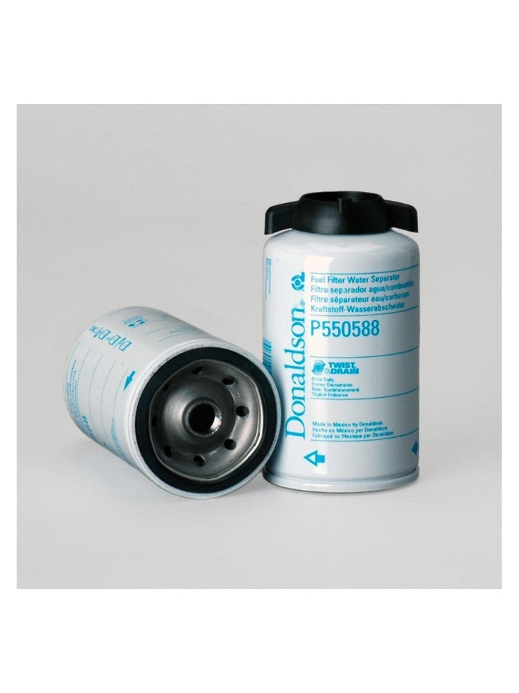 Donaldson P550588 FUEL FILTER WATER SEPARATOR SPIN-ON TWIST&DRAIN