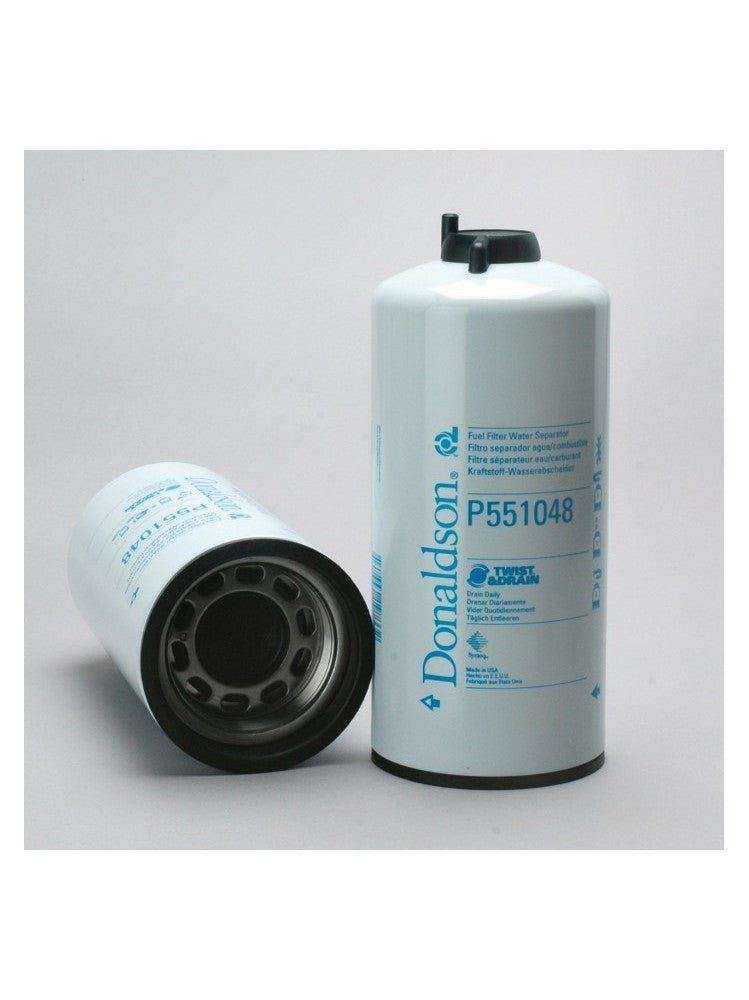 Donaldson P551048 FUEL FILTER WATER SEPARATOR SPIN-ON TWIST&DRAIN