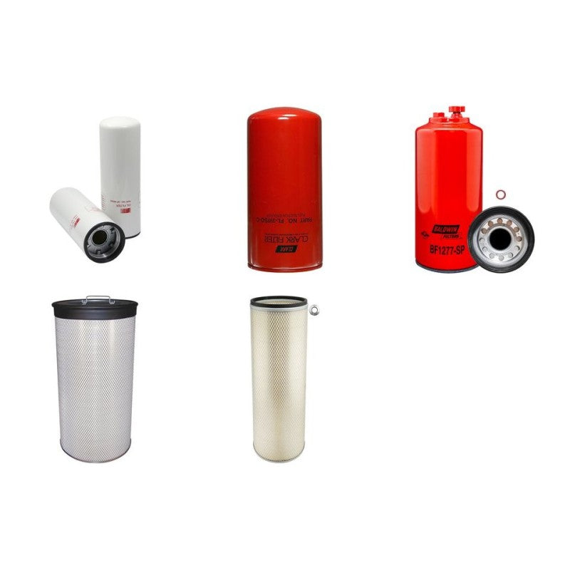 Doosan 10/455 Filter Service Kit with Cummins QSX 15 Engine Year 2012-