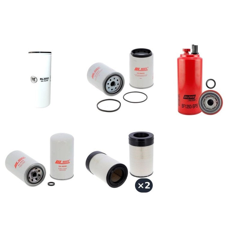 Doosan 12/250 POWER Filter Service Kit with Cummins QSL 9.340 Engine Year 2014
