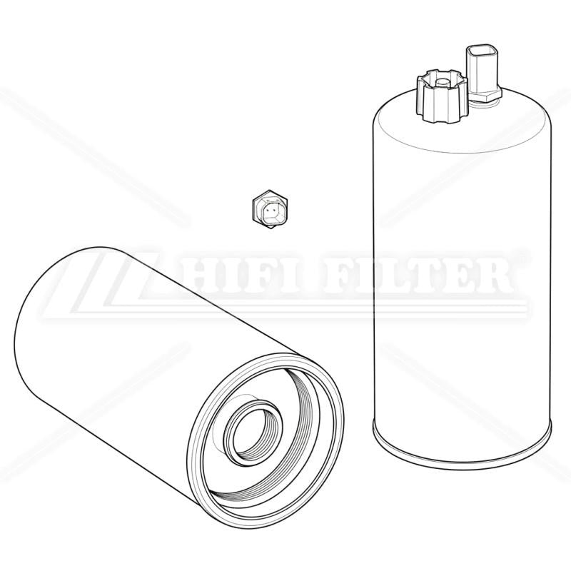 Doosan 12/255 Filter Kit with Cummins B6.7 engine 2020-