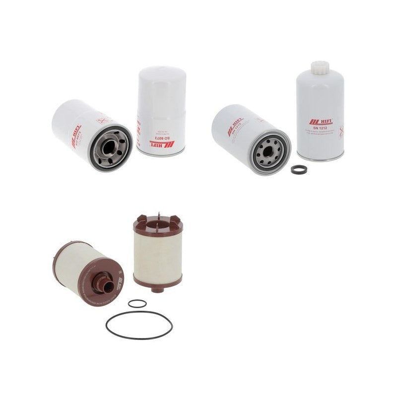 Doosan 4 AD 126 TI Filter Kit with L6-11.1L engine