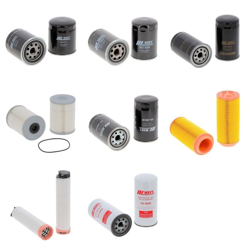 Doosan 7/41 ST5 Filter Kit with Yanmar 3TNV88C-DDP engine 2021-