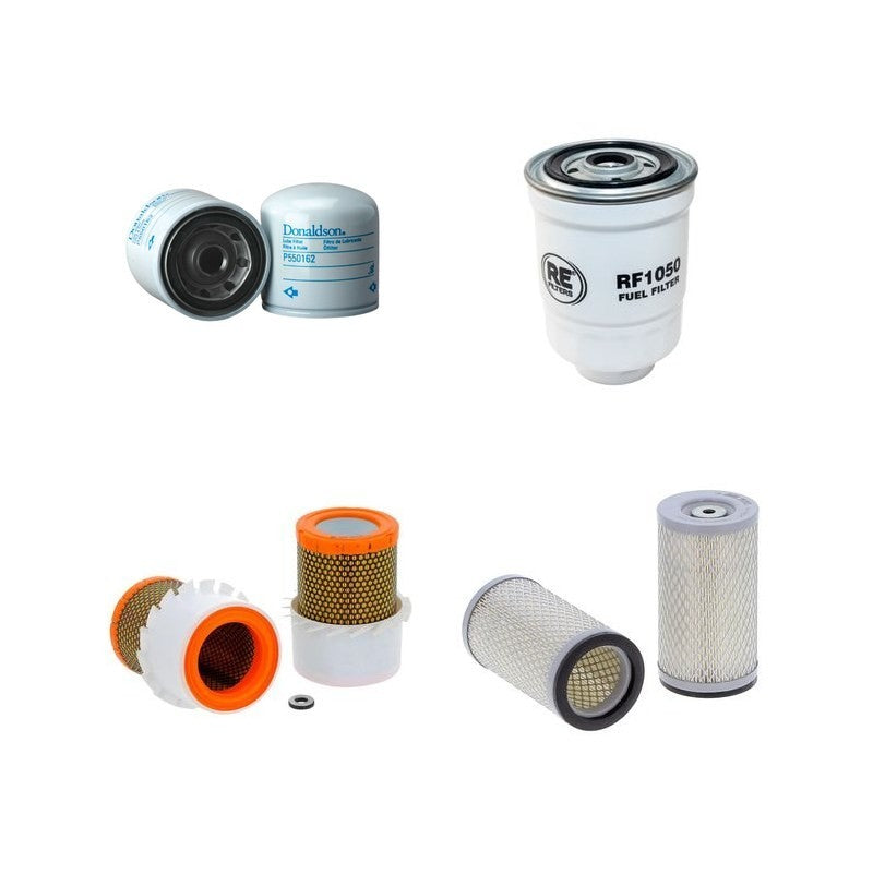 Doosan D20SC-5 Filter Service Kit Air Oil Fuel Filters with Cummins A2300ESerial No Engine Year 2010