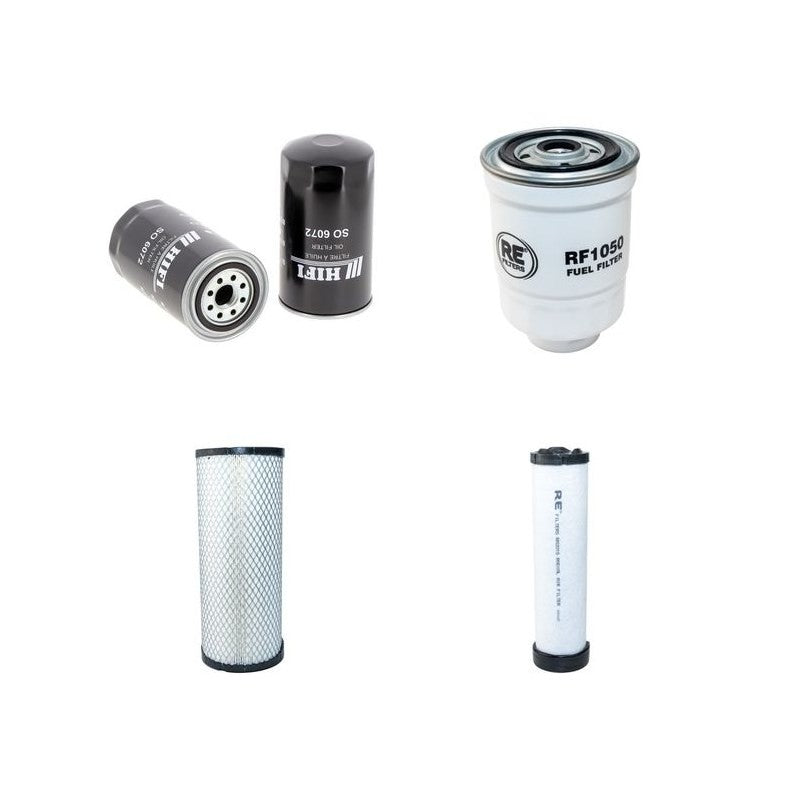 Doosan D25S-3 Filter Service Kit Air Oil Fuel Filters with Daewoo 2-DDWXL03.3 Engine Serial No 90-05759 Year 2001-