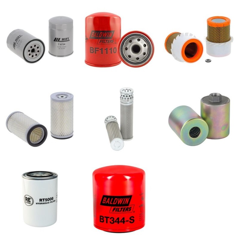 Doosan D18S Forklift Teletruck Filter Service Kit