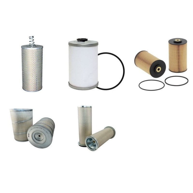 Doosan DH320 Filter Service Kit with Daewoo D2366T Engine