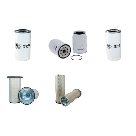 Doosan DL160 Filter Service Kit Air Oil Fuel Filters with Cummins QSB 4.5 Engine Year 2008-