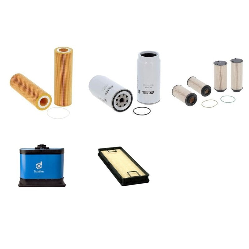Doosan DL450-3 Filter Service Kit with Scania DC 13 Engine Year 2013-