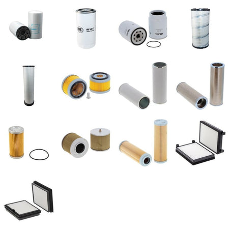 Doosan DX140LC-3 Filter Service Kit with Doosan DL06K Engine