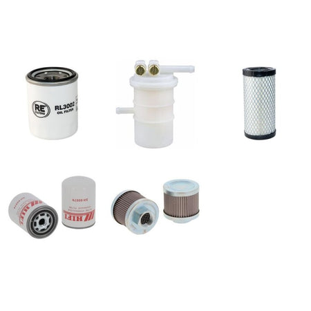 Doosan DX 15 Filter Kit with Mitsubishi engine