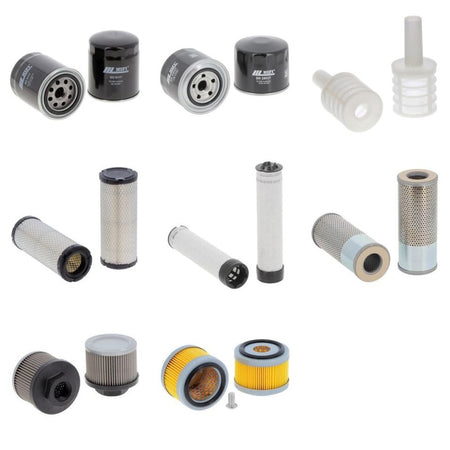 Doosan DX 27 Z Filter Kit with Yanmar 3TNV88-SDB engine 2008-