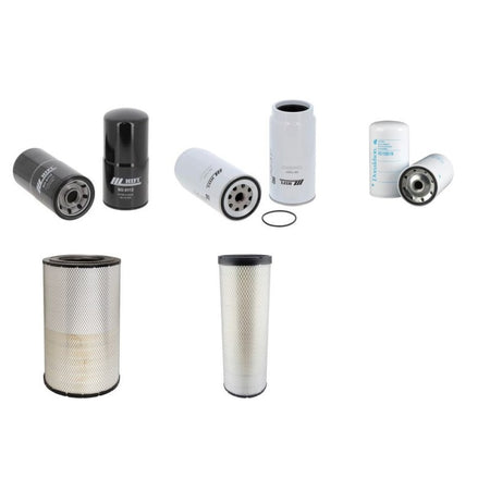 Doosan DX300(N)LC Filter Service Kit Air Oil Fuel Filters with Doosan DL 08 Engine Year 2006-