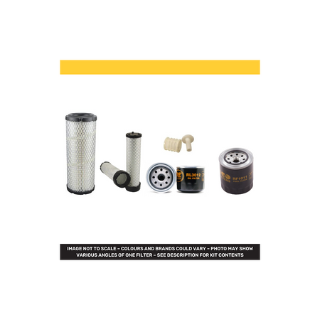 Doosan DX35Z Filter Service Kit Air Oil Fuel Filters with Yanmar 3TNV88-SDBHEABO Engine Serial No RA2012 Year 2007-