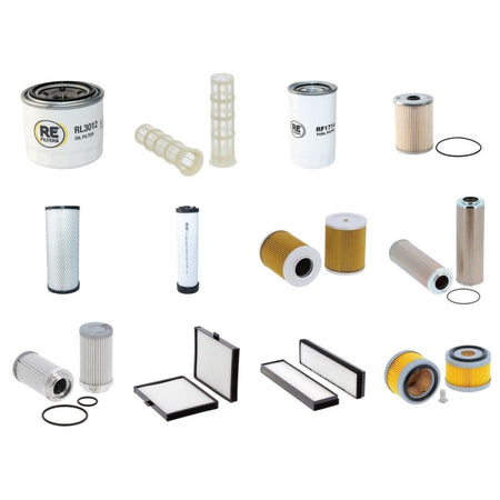 Doosan DX 63-3 Filter Kit with Yanmar 4tnv98-Esdb6 engine 2019-2025