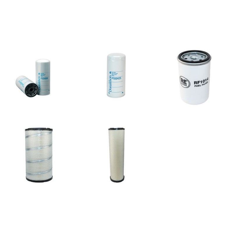 Doosan G500 Filter Service Kit Air Oil Fuel Filters with Volvo Engine