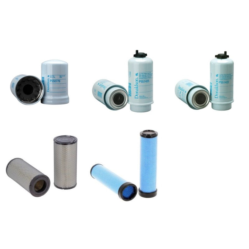 Doosan G60STTA Filter Service Kit with JD 4045HFG81A-B Engine Year 2016-
