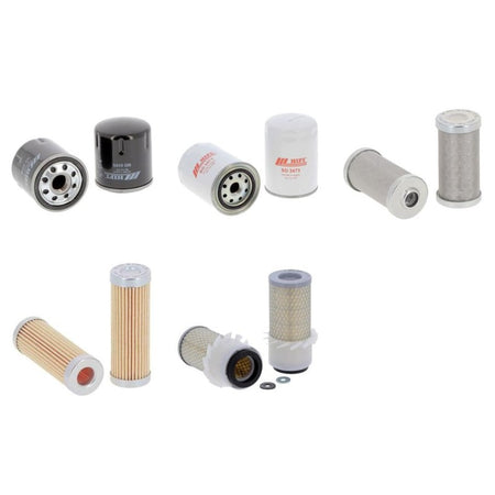 Doosan SOLAR 015 Filter Kit with Kubota engine