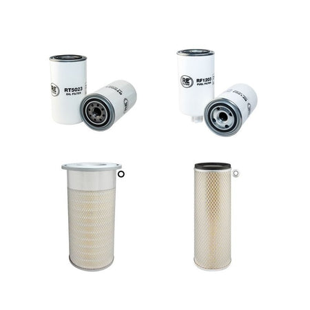 Doosan Solar 140W-VRW Filter Service Kit Air Oil Fuel Filters with Daewoo DB58TIS Engine