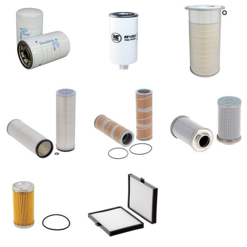 Doosan Solar 200WV Filter Service Kit with Cummins Engine Year 2004-
