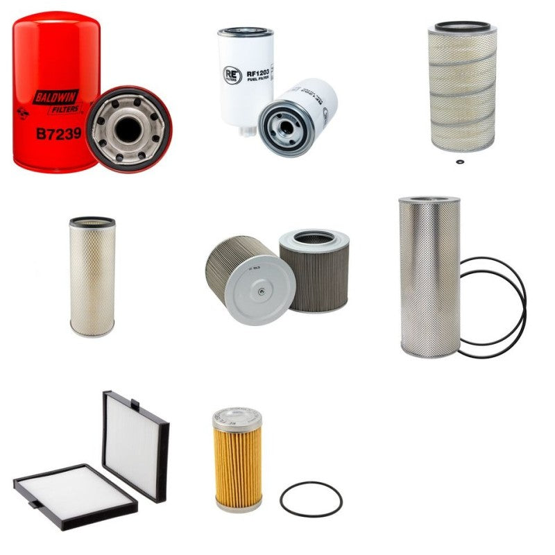 Doosan Solar 290LCV Filter Service Kit with Daewoo Engine