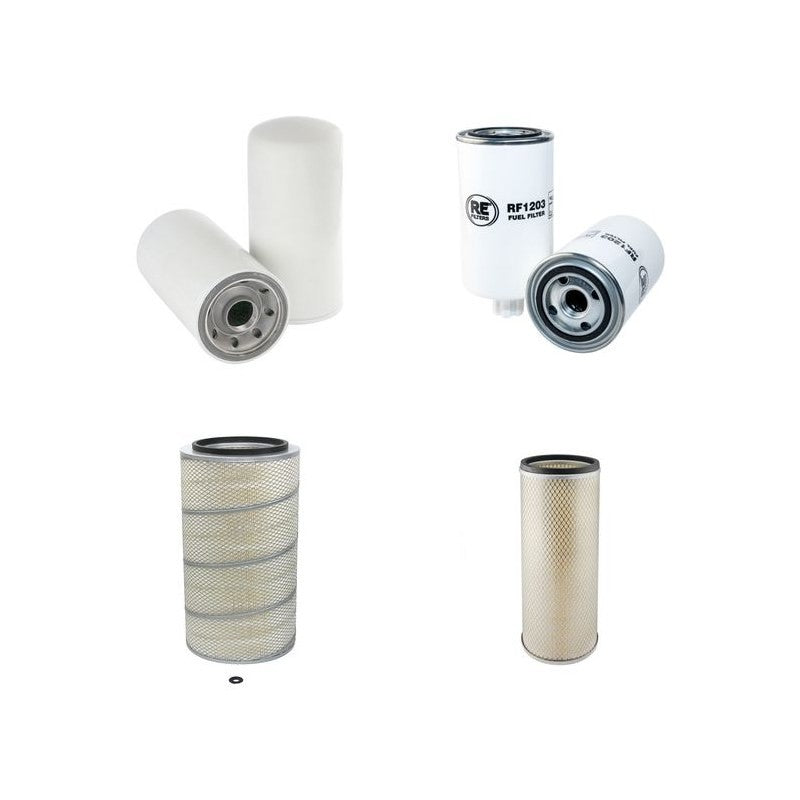 Doosan Solar 300LCV Filter Service Kit Air Oil Fuel Filters with Daewoo Engine Year 2004-