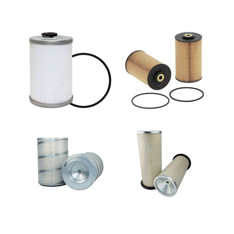 Doosan Solar 400LCIII Filter Service Kit with Daewoo D2366T Engine