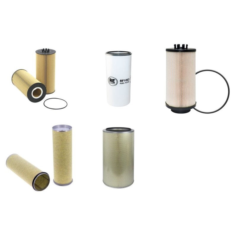 DOPPSTADT DB 3060 BÃœFFEL Filter Service Kit w/MERCEDES OM460LA Eng. 428CH