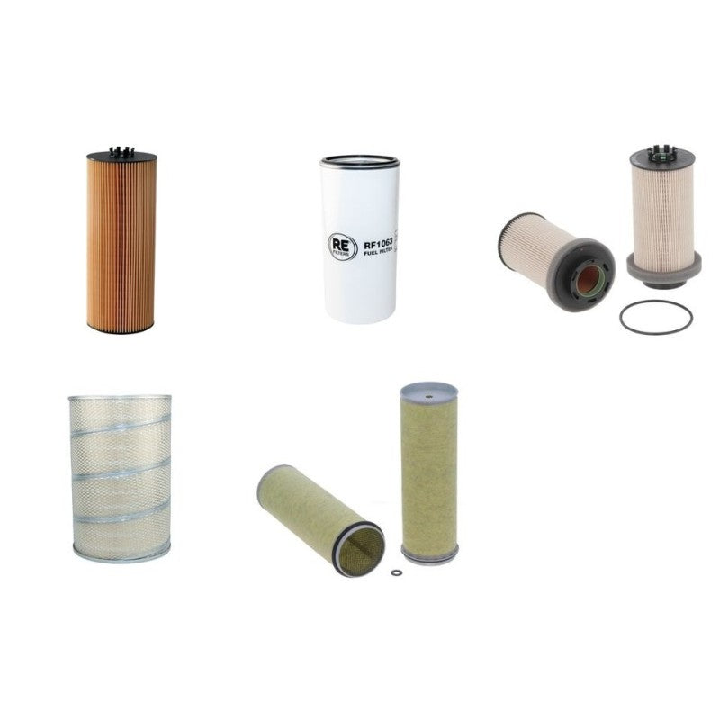 DOPPSTADT DW3080K MAMMA T Filter Service Kit Air Oil Fuel Filters w/MERCEDES OM 502LA Eng.