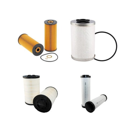 DOPPSTADT TRAC160 Filter Service Kit Air Oil Fuel Filters w/MERCEDES OM 366A Eng.