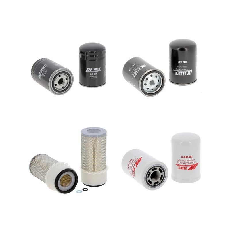 Dynapac (winget) CA 151 Filter Kit with Deutz F 4 L 912 engine