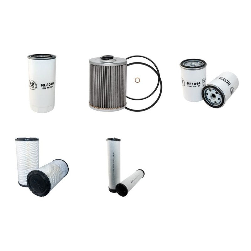 DYNAPAC (WINGET) CA302 PD Filter Service Kit Air Oil Fuel Filters w/Deutz BF4M2012C Eng. SN 68510303- YR 2003-
