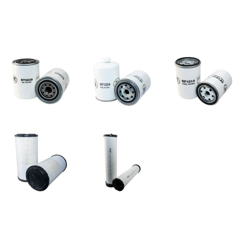 DYNAPAC (WINGET) CA402 D Filter Service Kit Air Oil Fuel Filters w/Cummins 4BTA3.9 Eng.