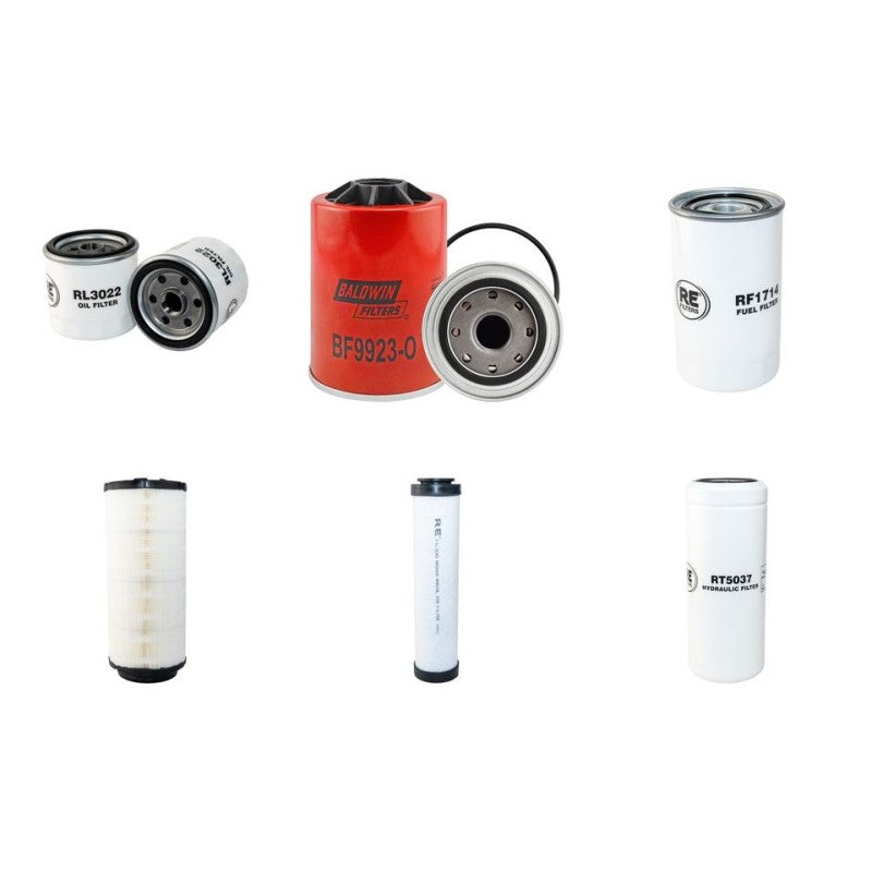 DYNAPAC WINGET CC234HF Filter Service Kit with Cummins Qsb 33 Eng