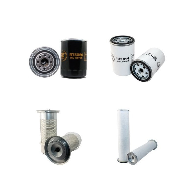 DYNAPAC (WINGET) CC421C Filter Service Kit Air Oil Fuel Filters w/Deutz F4L912 Eng.