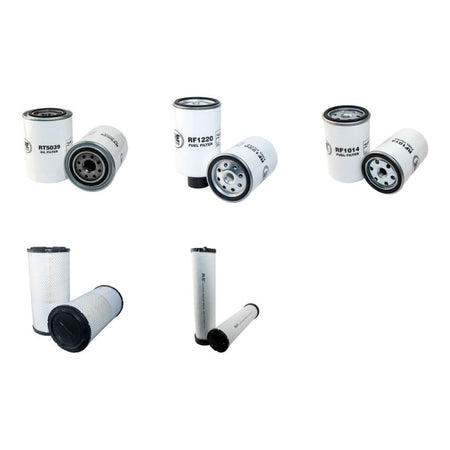 DYNAPAC (WINGET) CC422(C) Filter Service Kit Air Oil Fuel Filters w/Cummins 4BTA3.9 Eng.