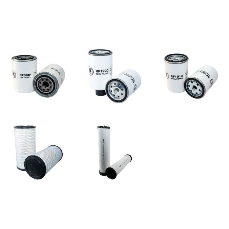 DYNAPAC (WINGET) CC422(C) Filter Service Kit Air Oil Fuel Filters w/Cummins 4BTA3.9 Eng.