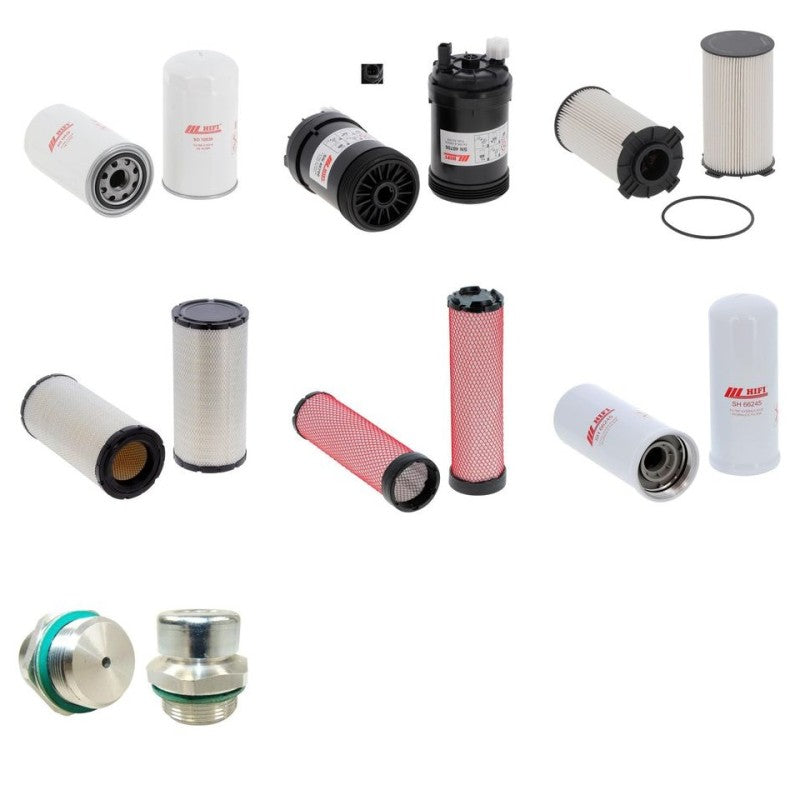 Dynapac (winget) CC 5200 VI Filter Kit with Cummins Qsf 3.8 T4F engine