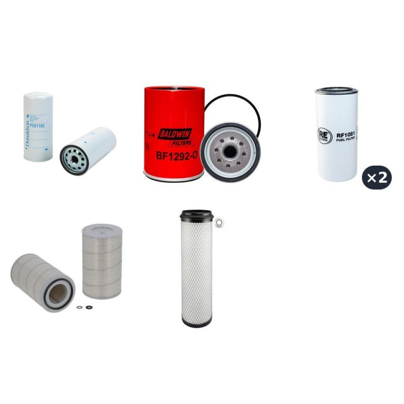 DYNAPAC (WINGET) F141-6W Filter Service Kit w/Deutz TCD2013 Eng. YR 2005-